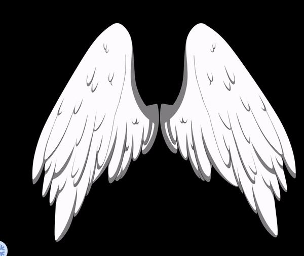 Vtuber Large feathered wings