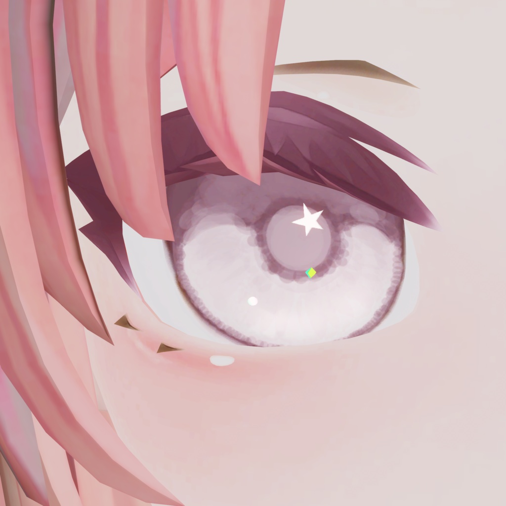 【星の目】「メロトロン用」メイクテクスチャ+アイテクスチャ