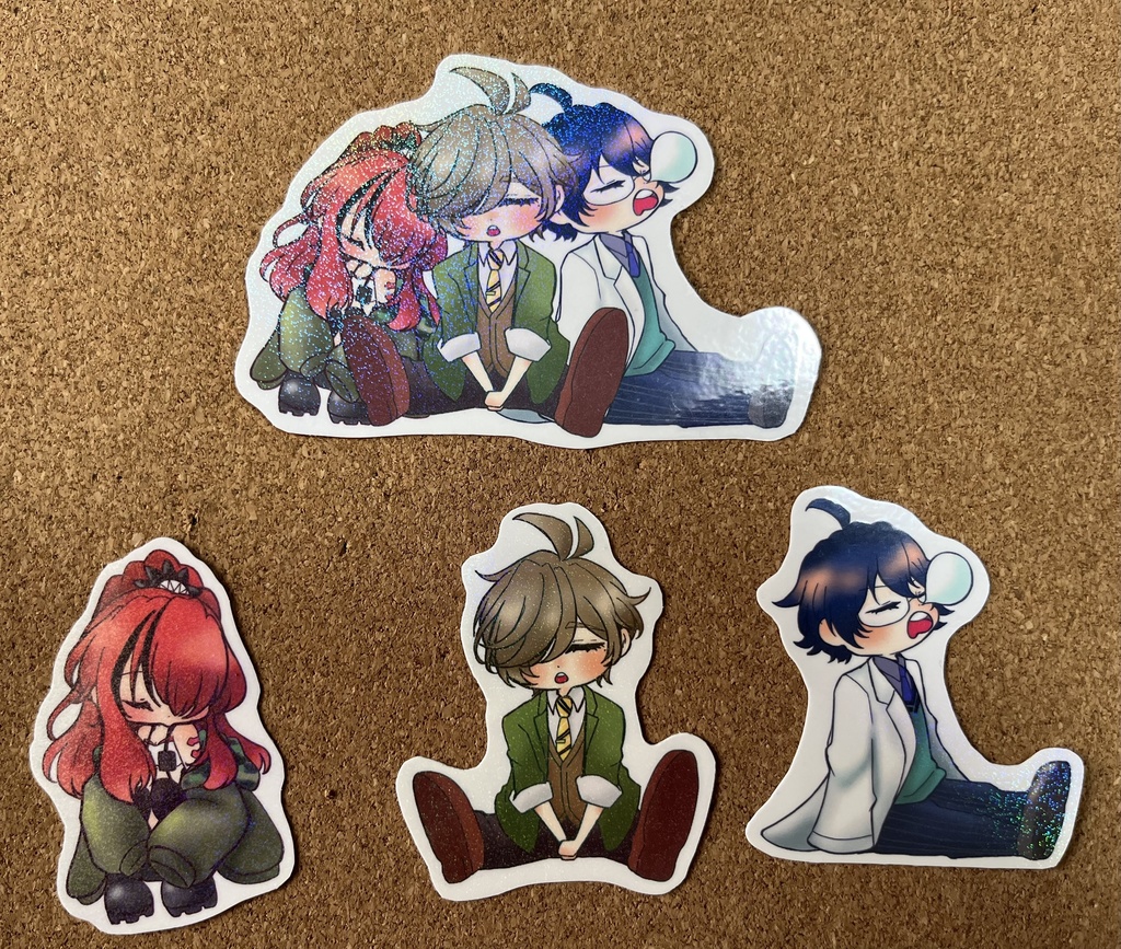 【非公式】びーぴーえむスヤスヤステッカー