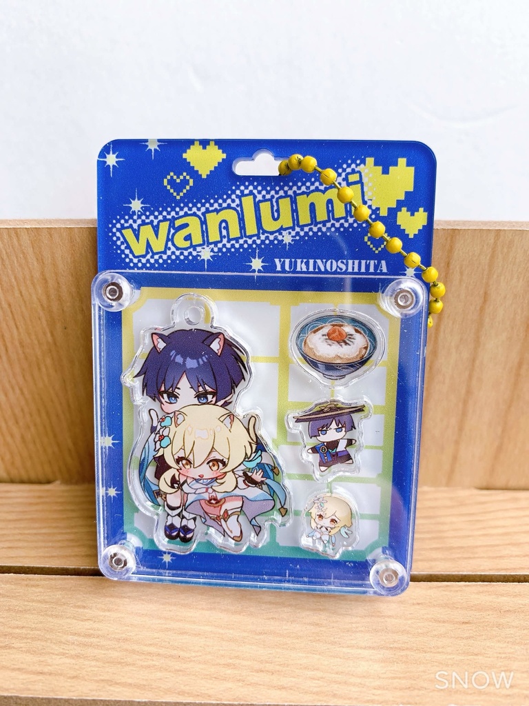 【単品】パッケージ風アクキー【放蛍】(ブリスター風アクキー)