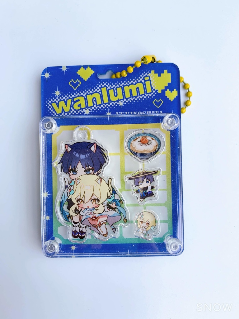 【単品】パッケージ風アクキー【放蛍】（ブリスター風アクキー）