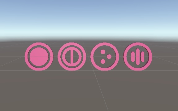 どっかで見たピンク丸のロゴの3Dデータ