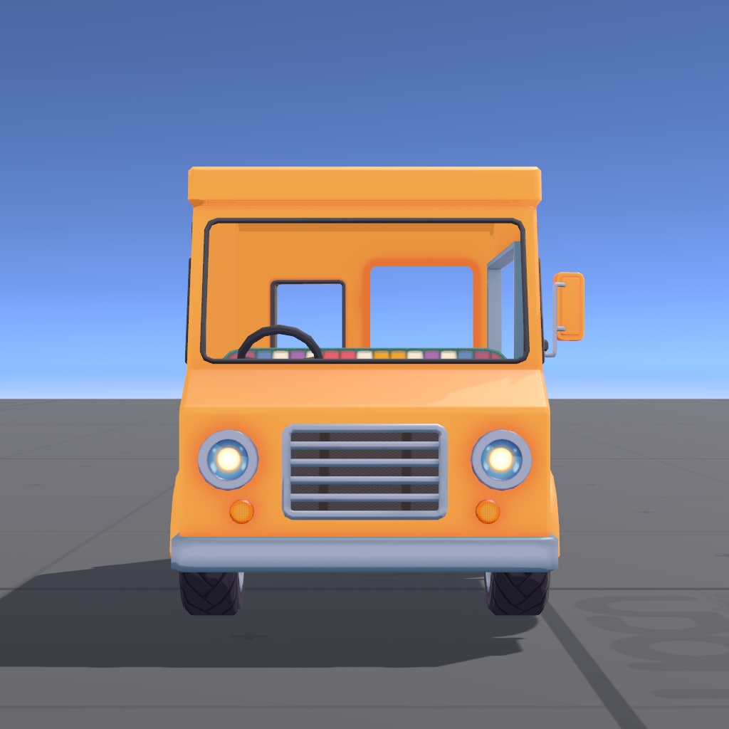 ポップなキッチンカー