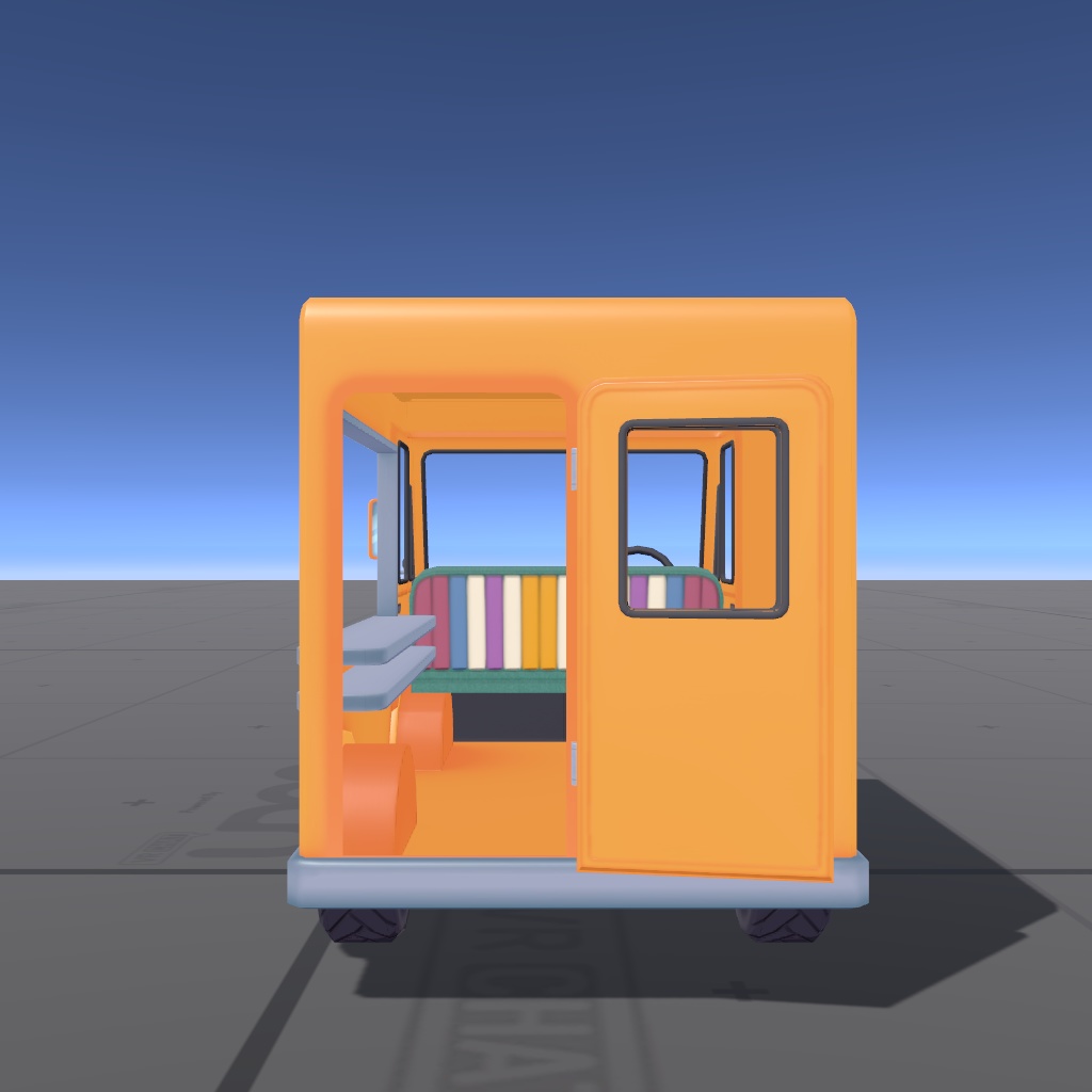 ポップなキッチンカー