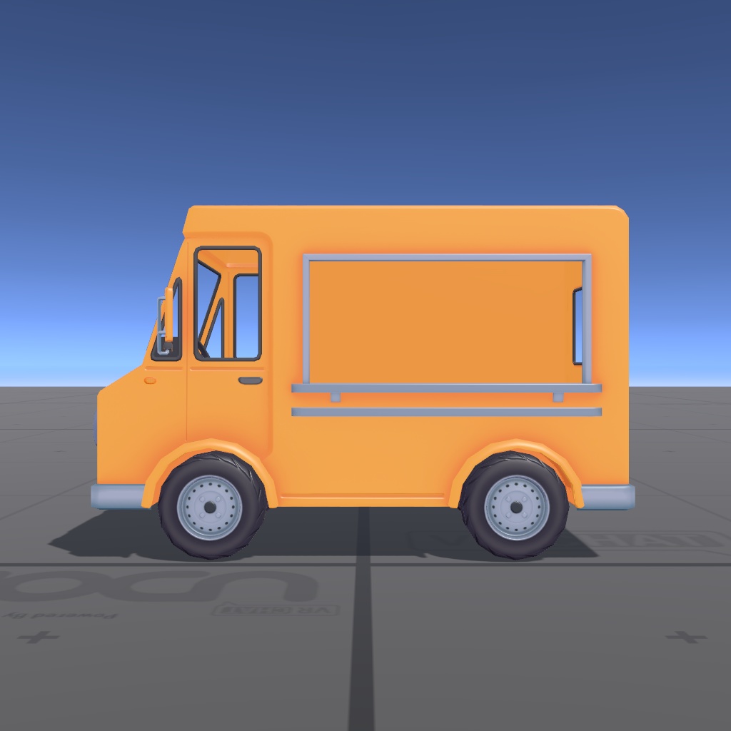 ポップなキッチンカー