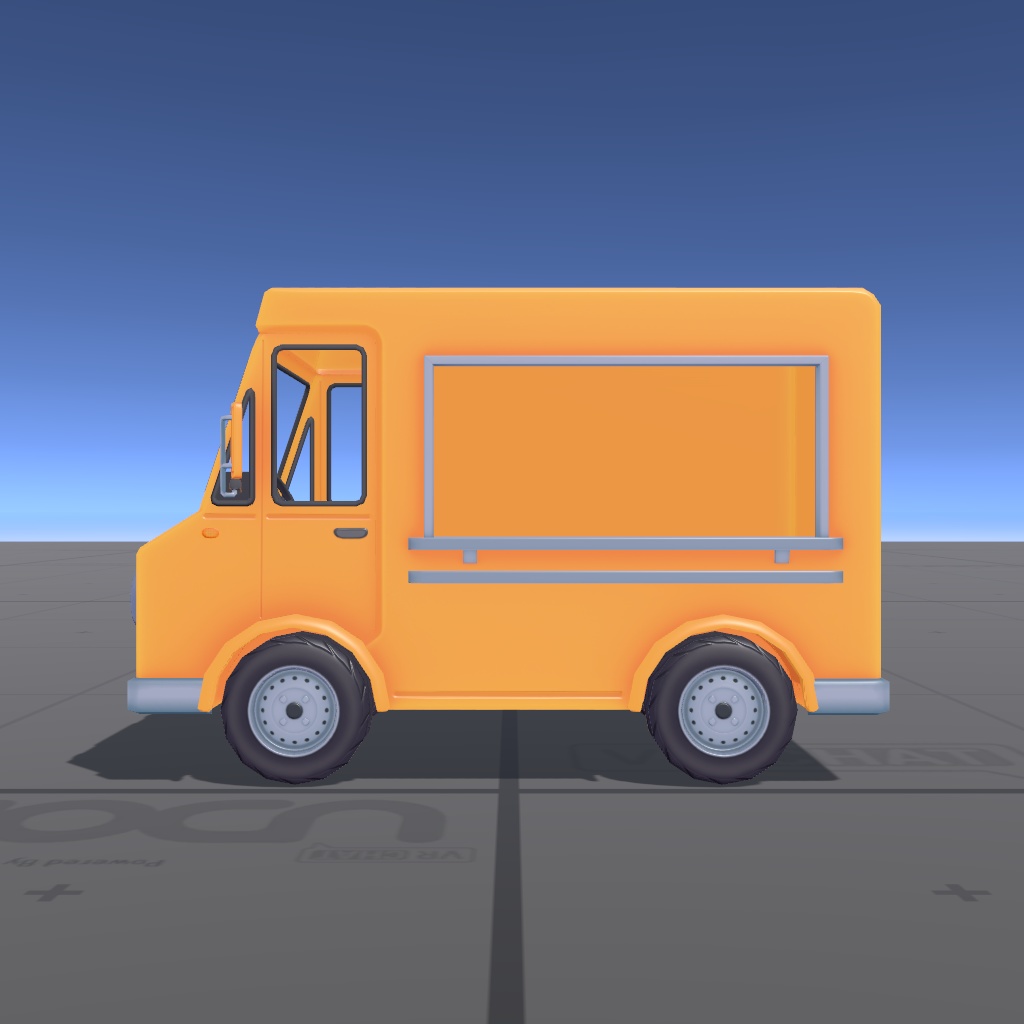 ポップなキッチンカー