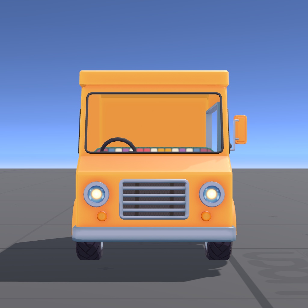 ポップなキッチンカー