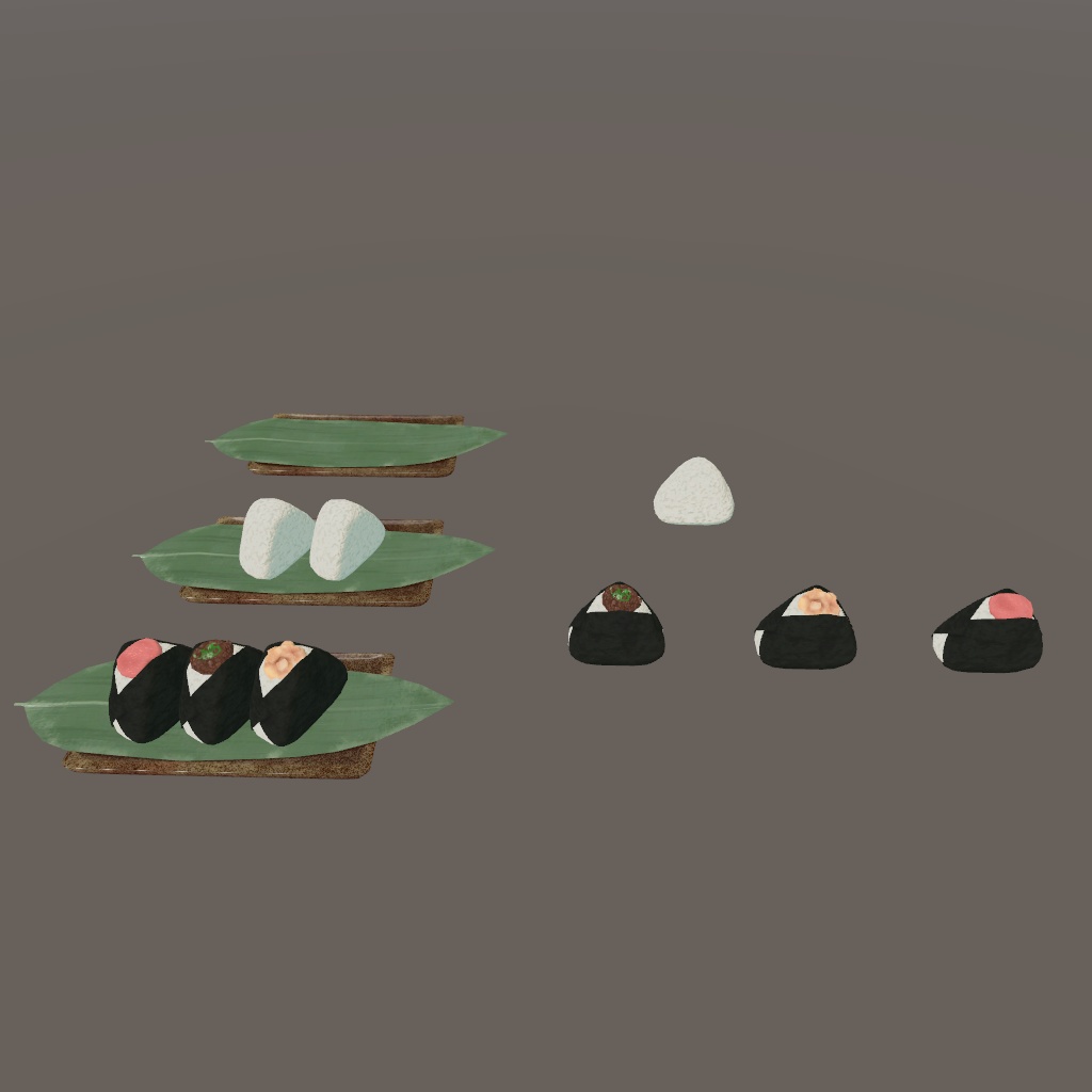 おいしそうなおにぎり