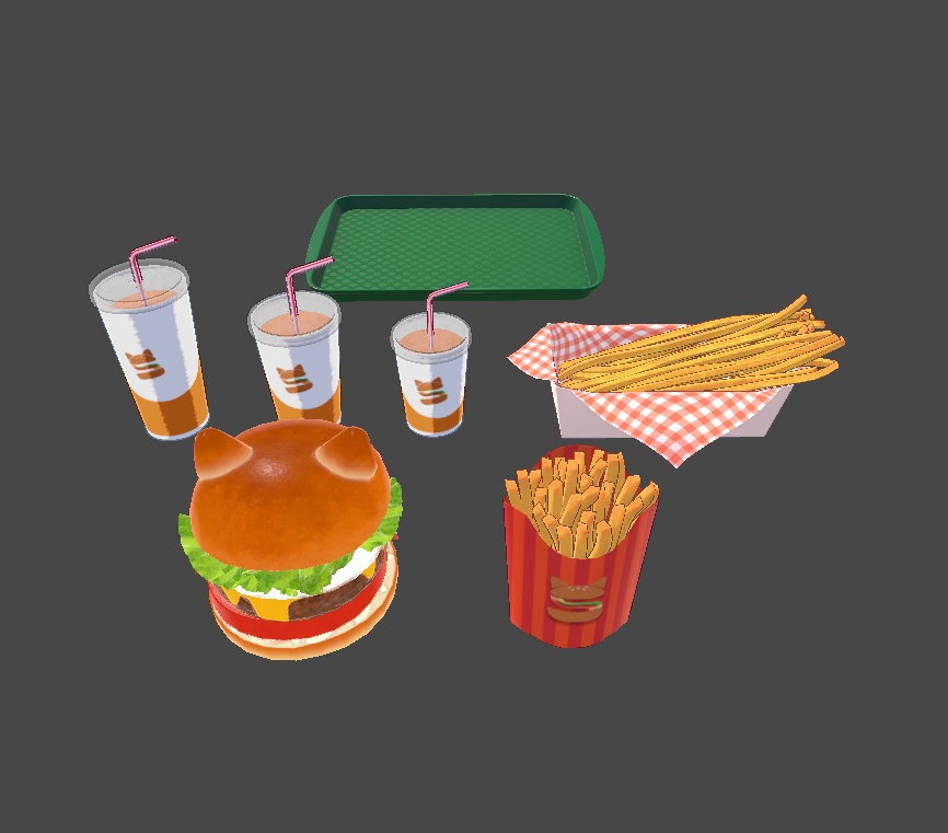 ハンバーガーセット