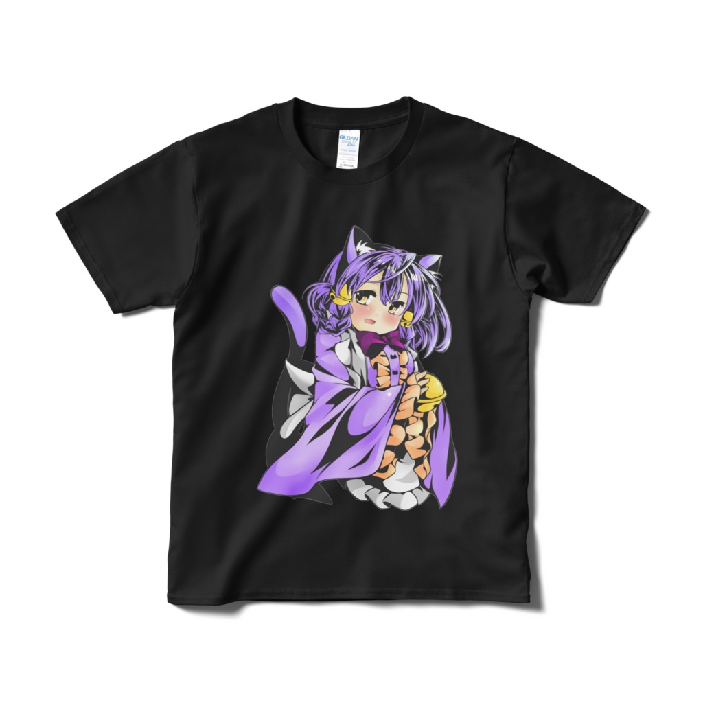 白扇 ねここTシャツ1 2PカラーVer