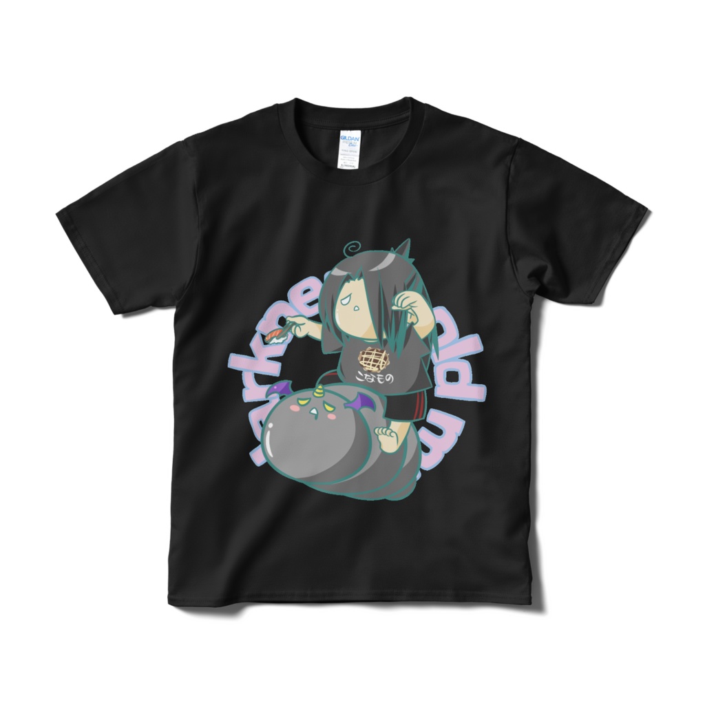 闇に舞い降りた中年 Tシャツ　おすし