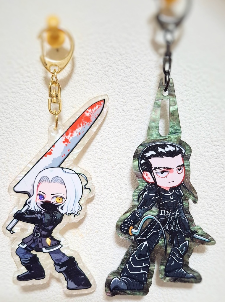 主ユルのアクキーセット　　