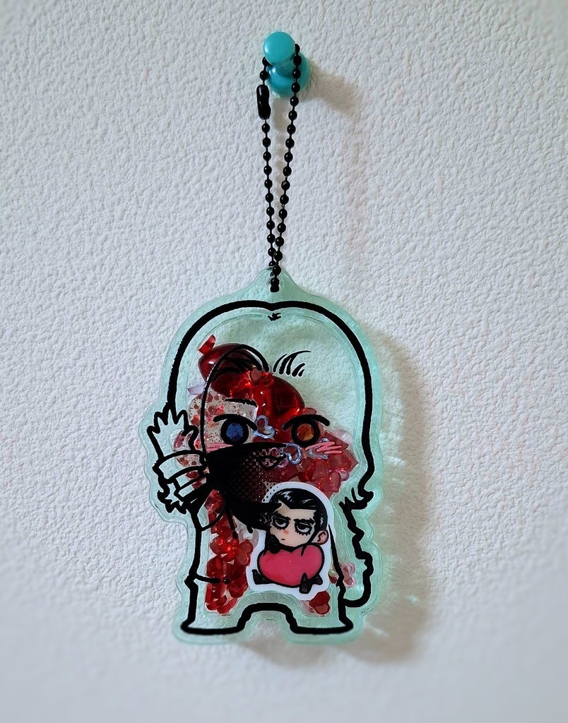 主ユルのシャカシャカアクキー