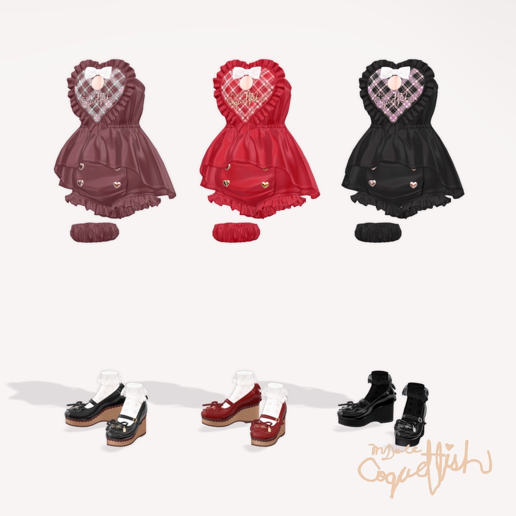 【25以上アバターセミ対応】Wrap Towel Doll【#MDoll_Coquettish】