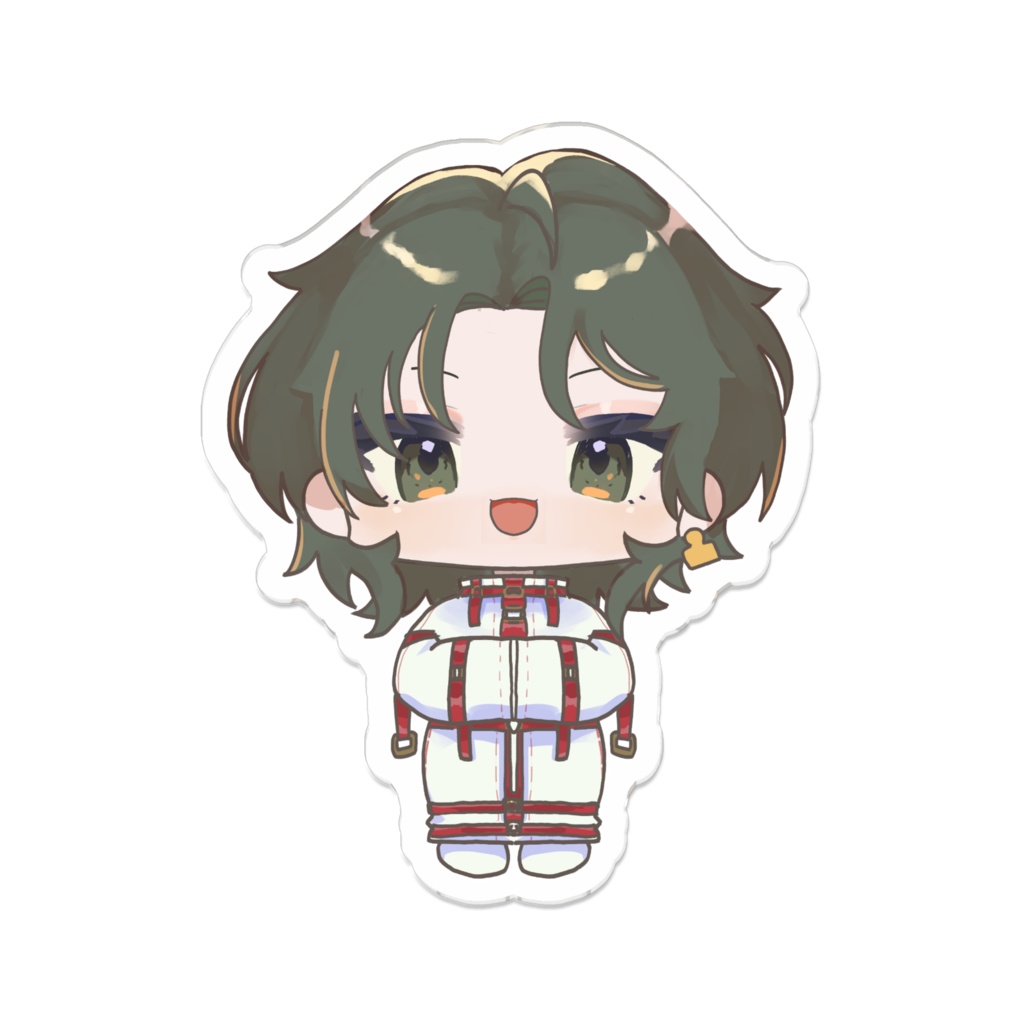 ちっちゃいN番囚人が「連れてって」って言ってる_アクリルバッジ