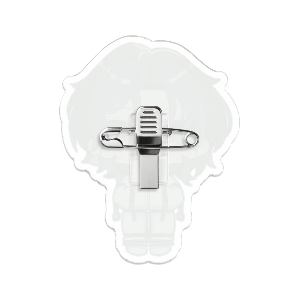 ちっちゃいN番囚人が「連れてって」って言ってる_アクリルバッジ