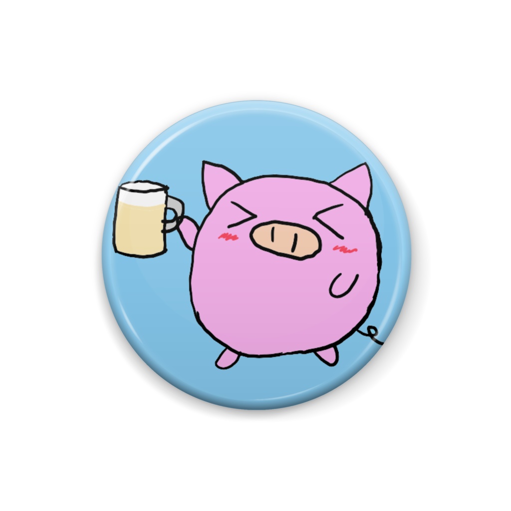 ぶたバッジ