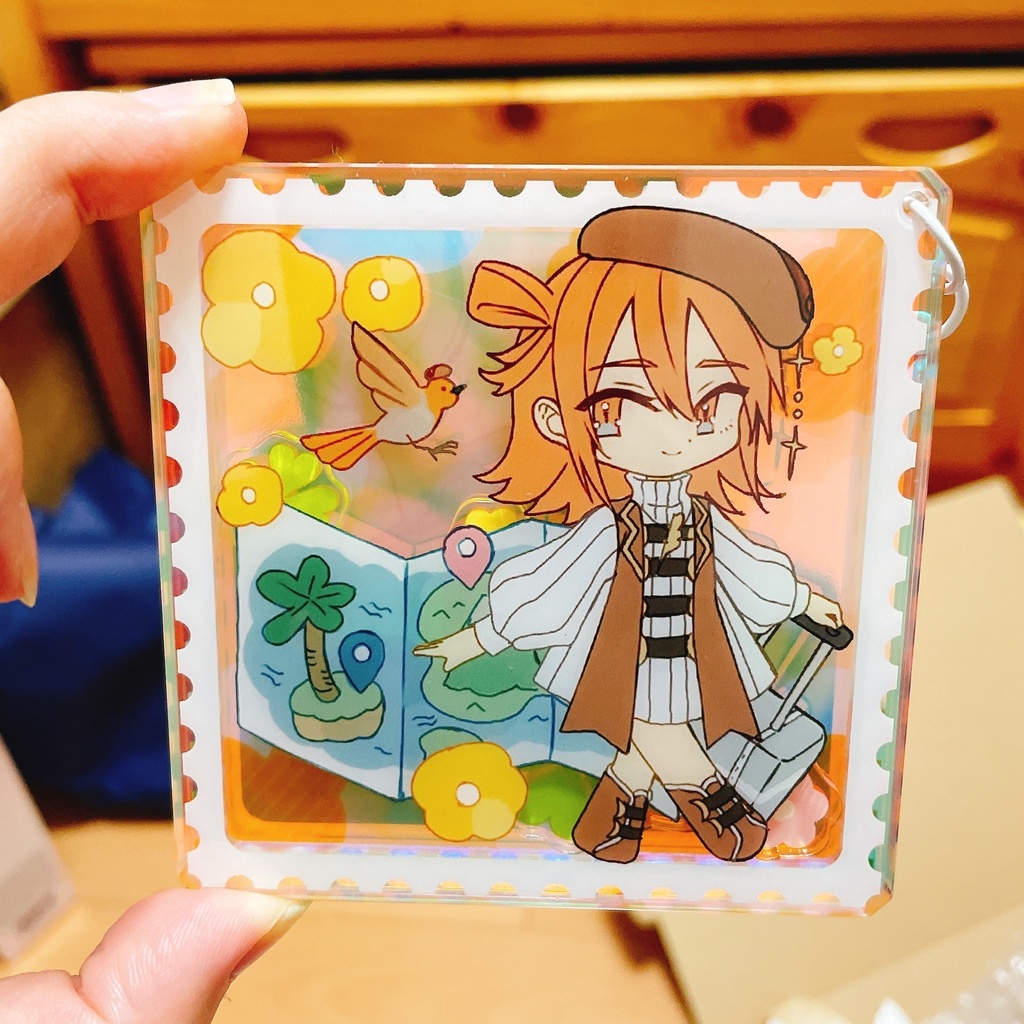 オーロラシャカシャカアクキー