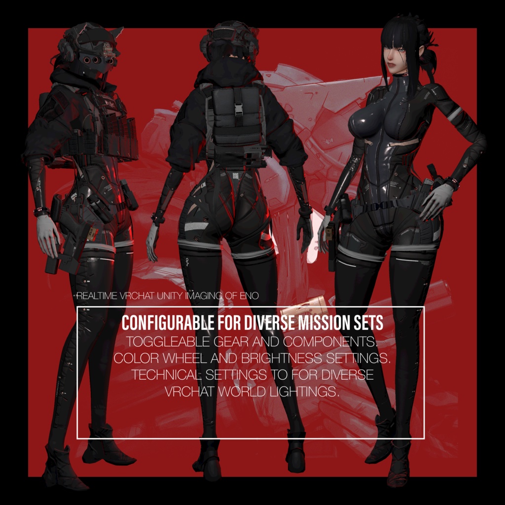 |3Dモデル|3D Model| Eno