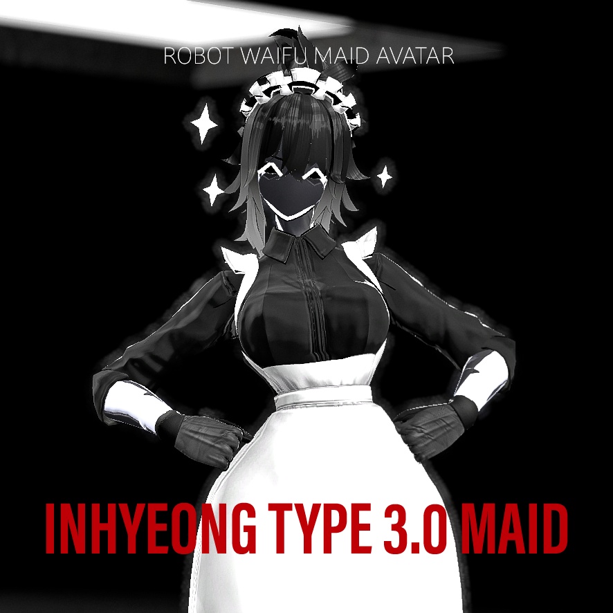 |3Dモデル|3D Model| INHYEONG TYPE 03 MAID VER.