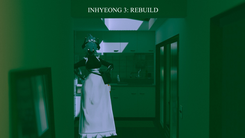 |3Dモデル|3D Model| INHYEONG TYPE 03 MAID VER.