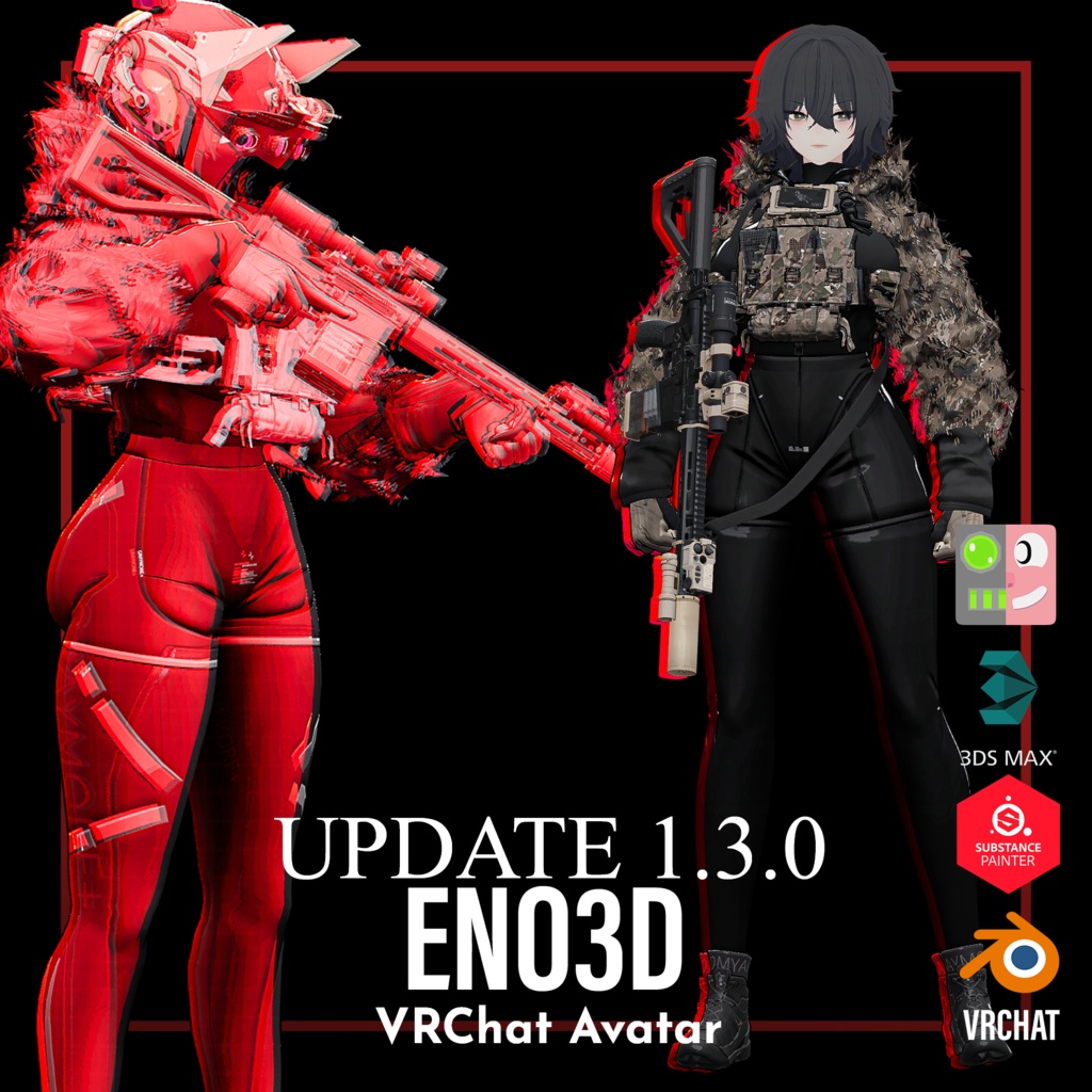|3Dモデル|3D Model| Eno3D [FULL VER.]