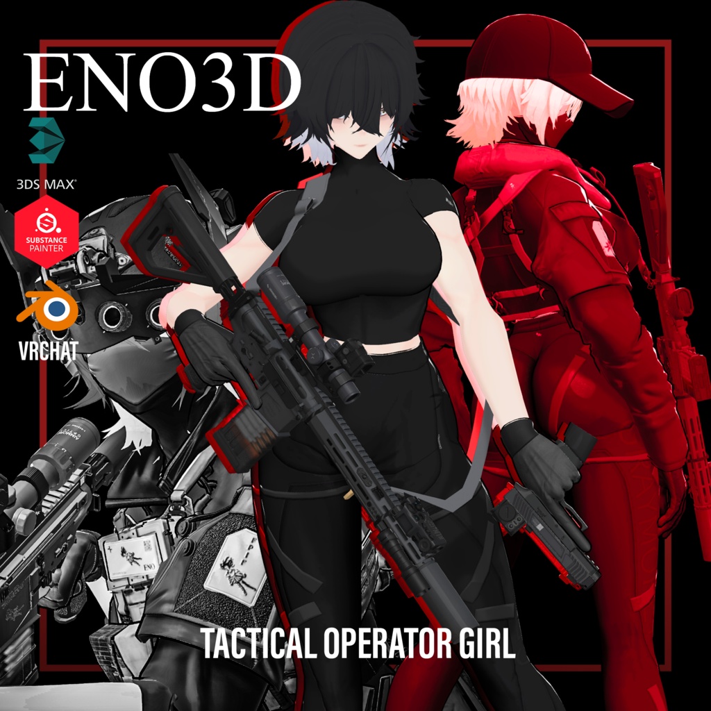 |3Dモデル|3D Model| Eno3D [FULL VER.]