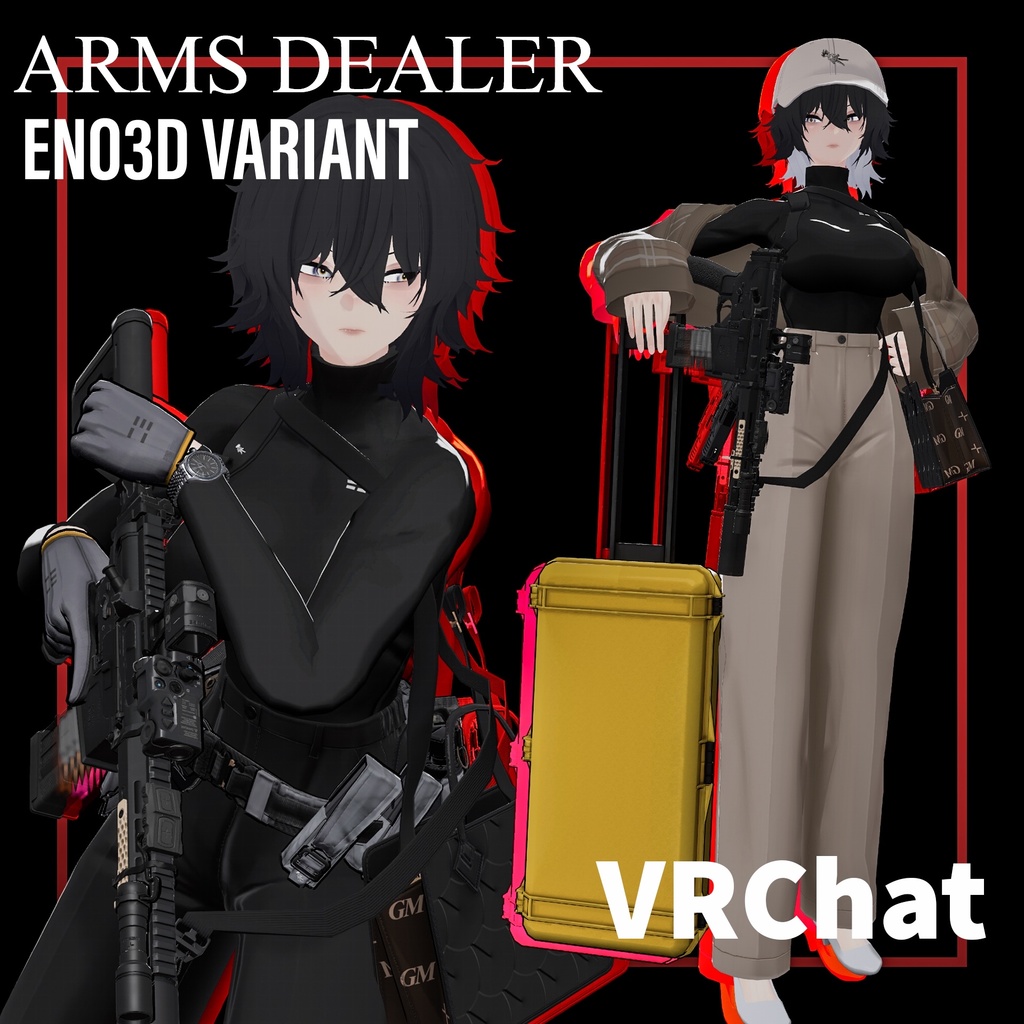 |3Dモデル|3D Model| Eno3D [ARMS DEALER VER.]