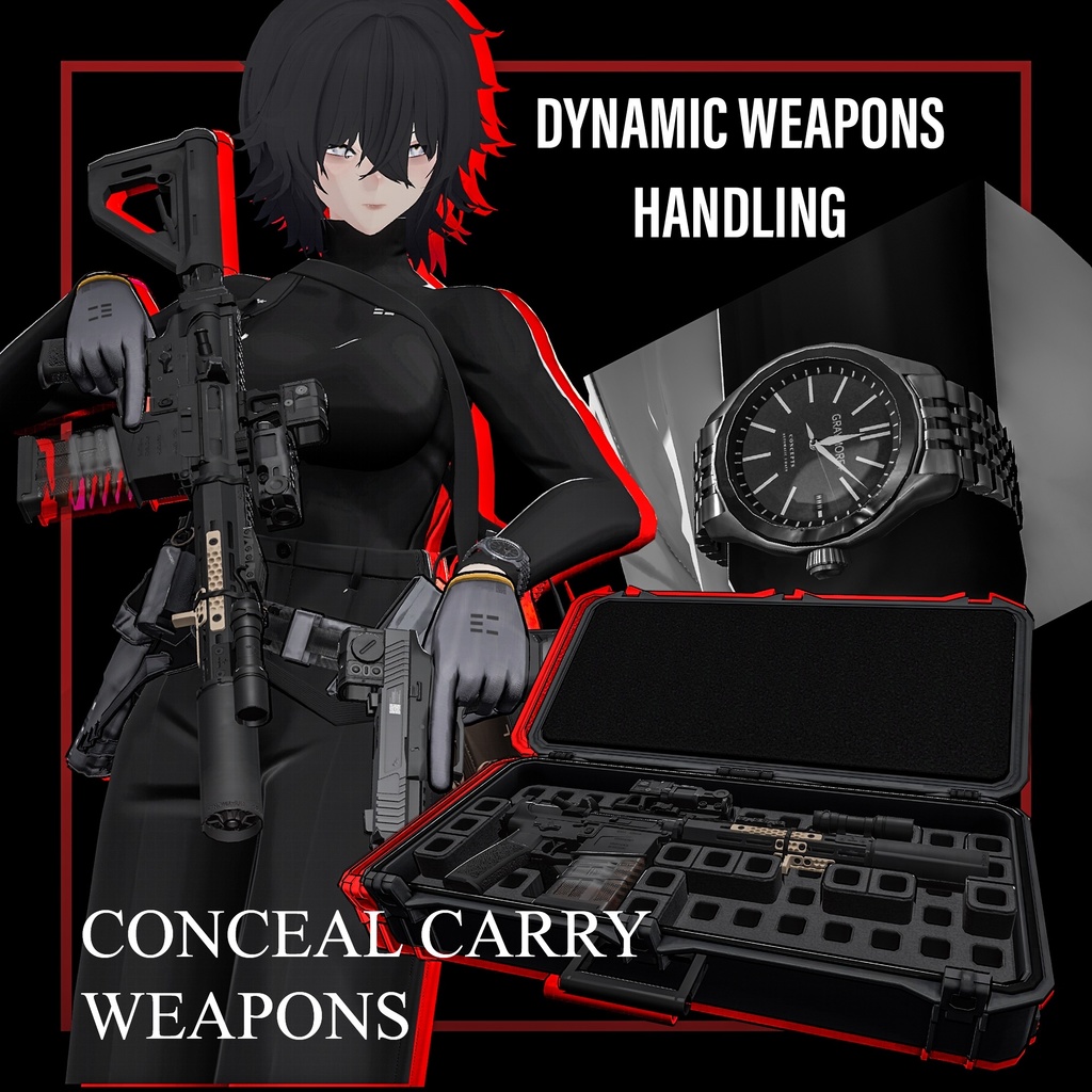 |3Dモデル|3D Model| Eno3D [ARMS DEALER VER.] - GRAYMORE+ - 2/8