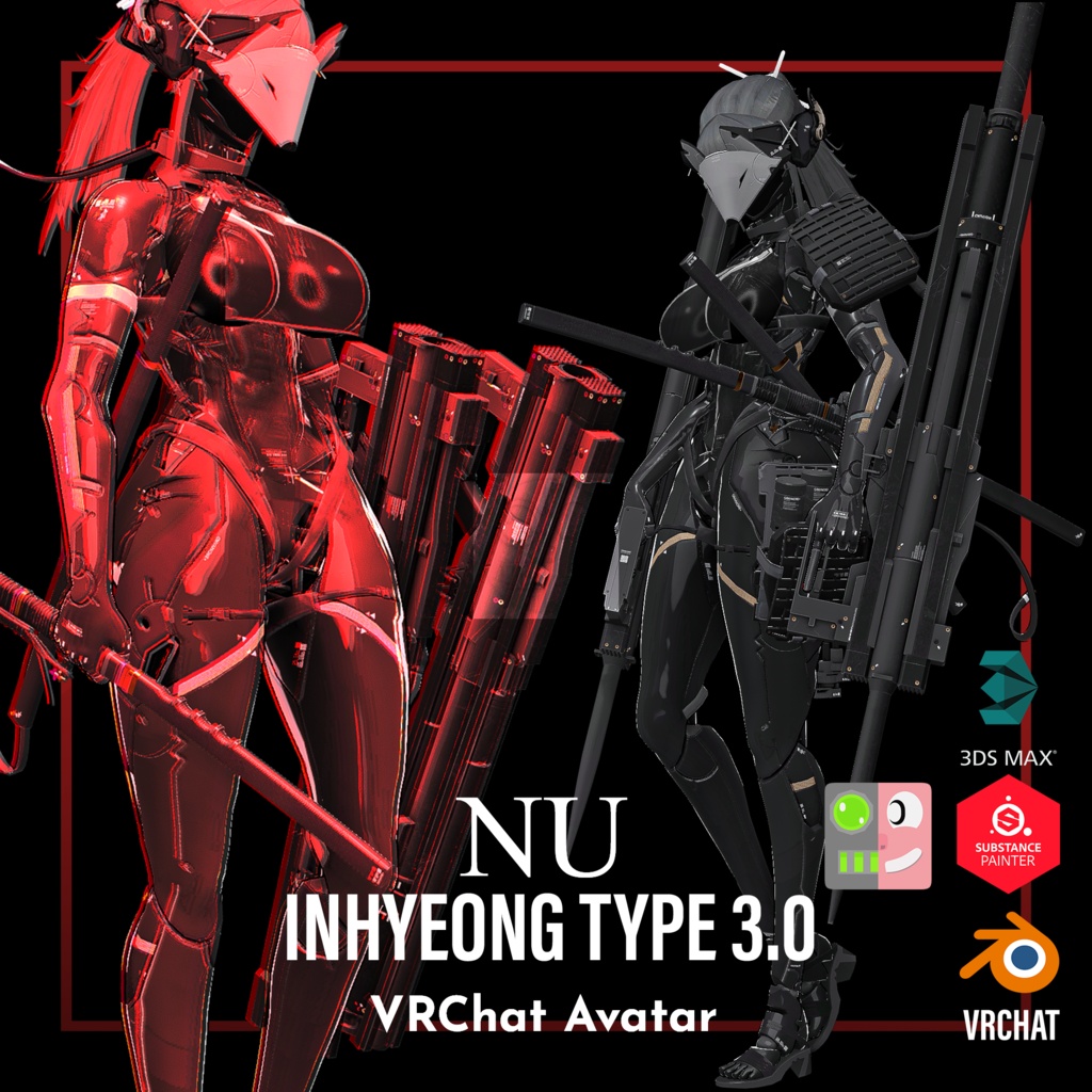 |3Dモデル|3D Model| NU INHYEONG TYPE 03