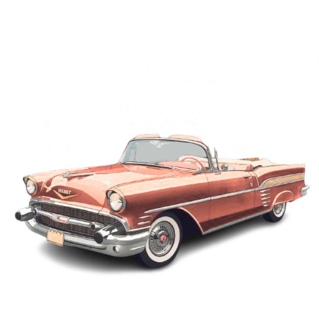 水彩ピンクのアンティーク旅行クリップアートセット(全11種類)