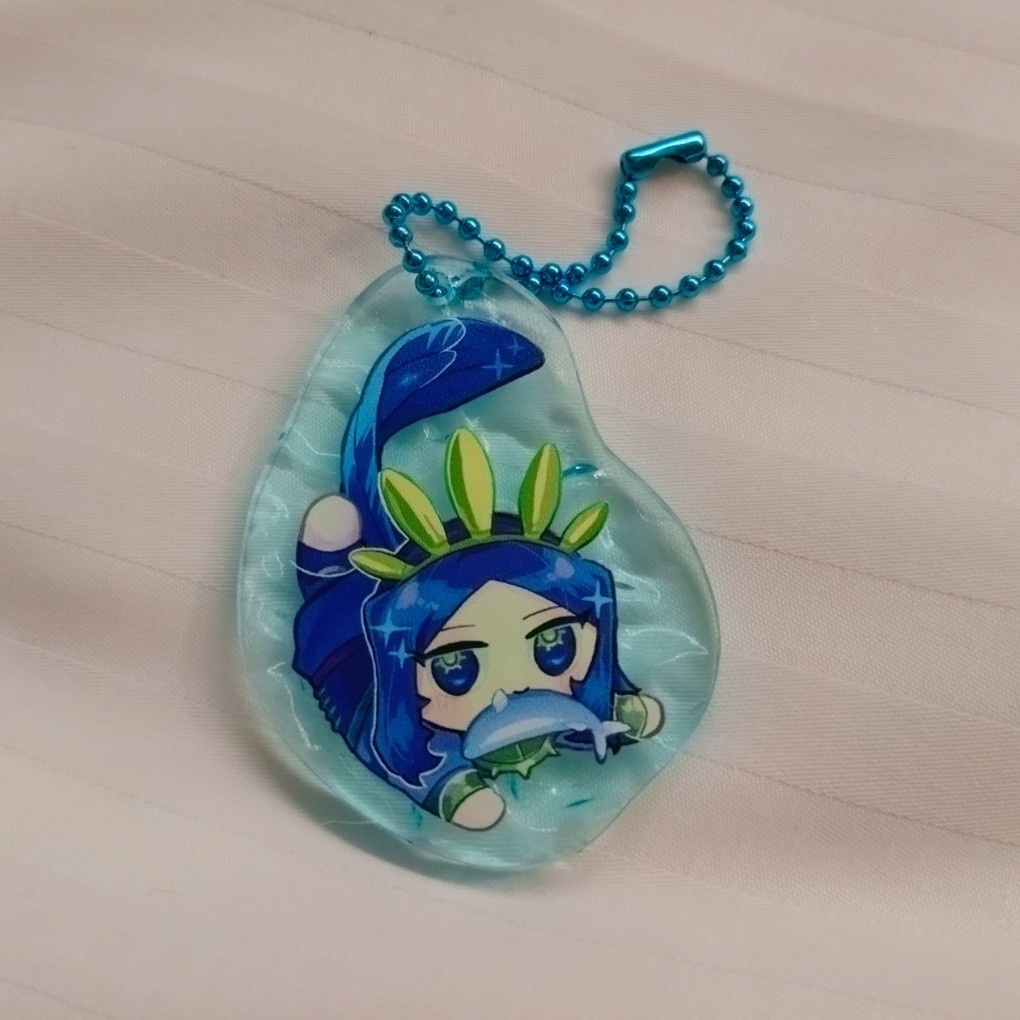 スピノお魚捕食アクキー