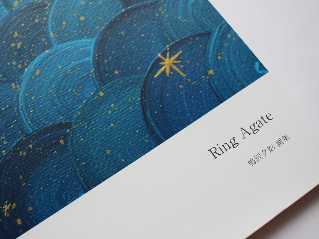 【定形外郵便】画集「Ring Agate」