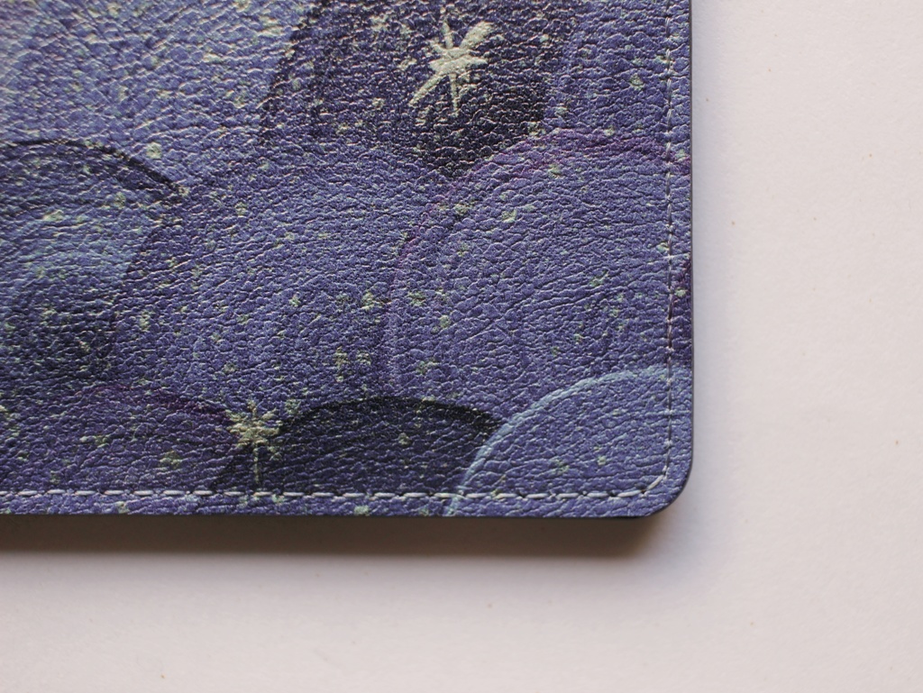 レザーミラー&専用ケースセット『宵星』