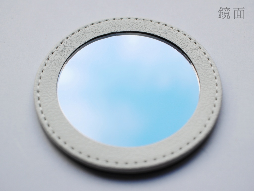 レザーミラー&専用ケースセット『宵星』