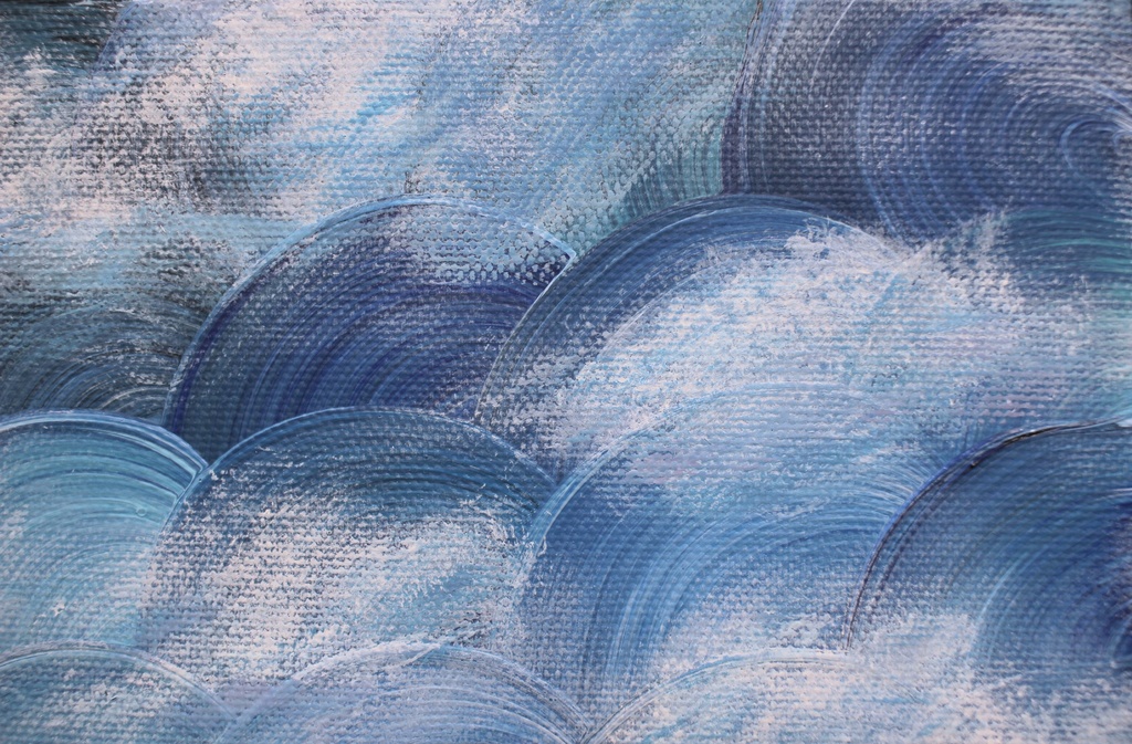 『 空をゆく 』