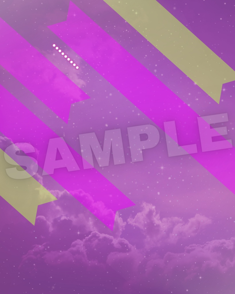 【無料版あり】ギャラクシーな立ち絵ディスプレイ素材vol.1