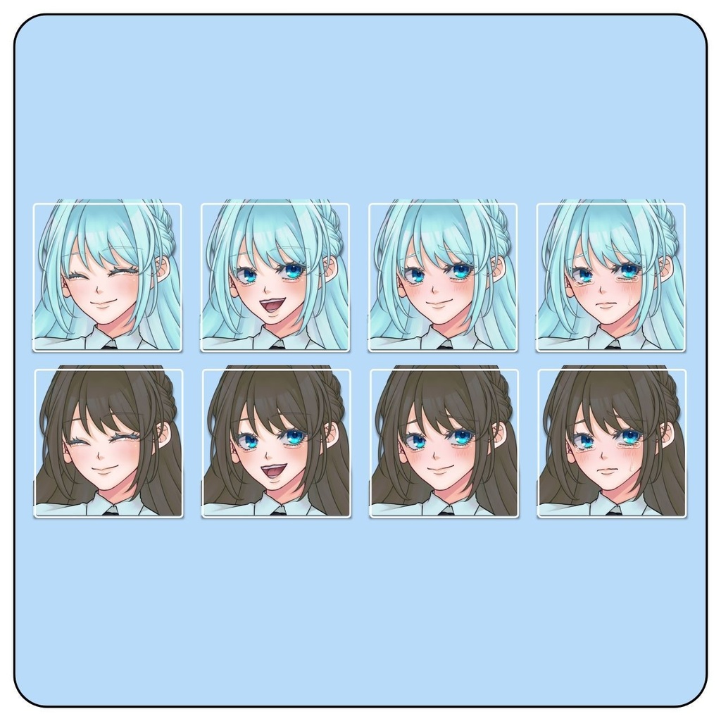 【無料版あり】アイドル風な女の子【立ち絵素材】