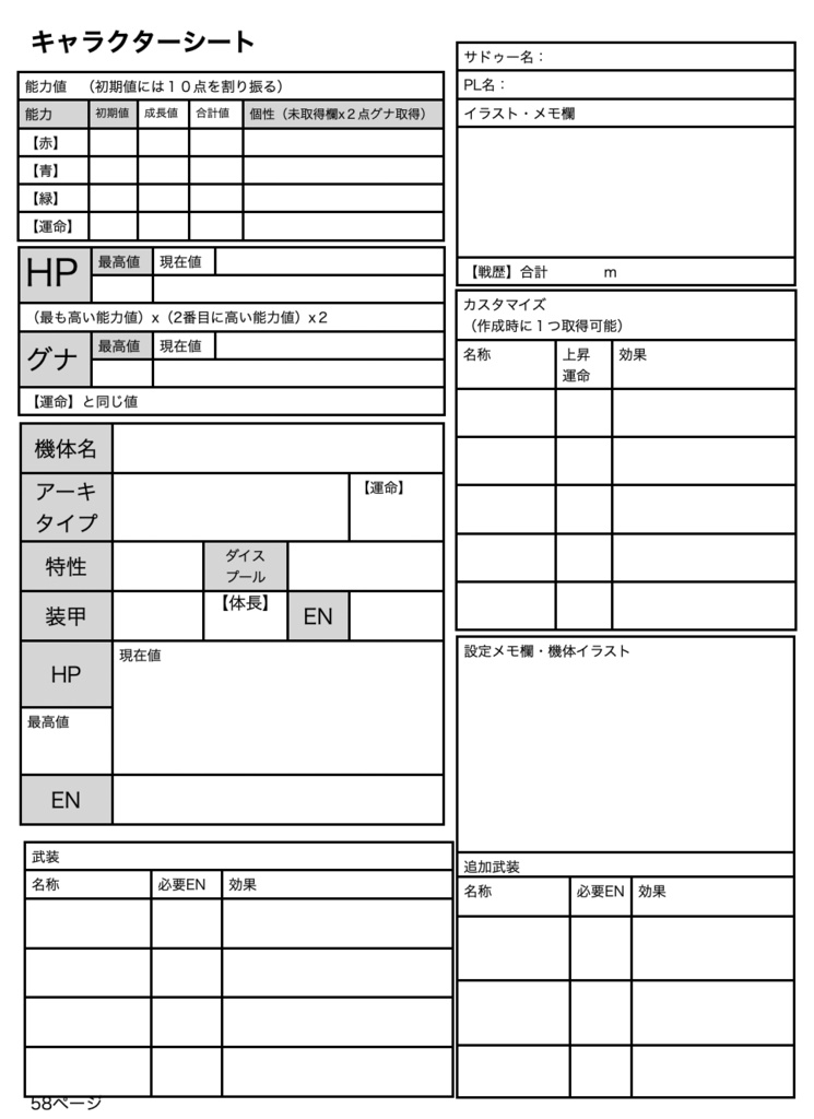 カルマドライブTRPG