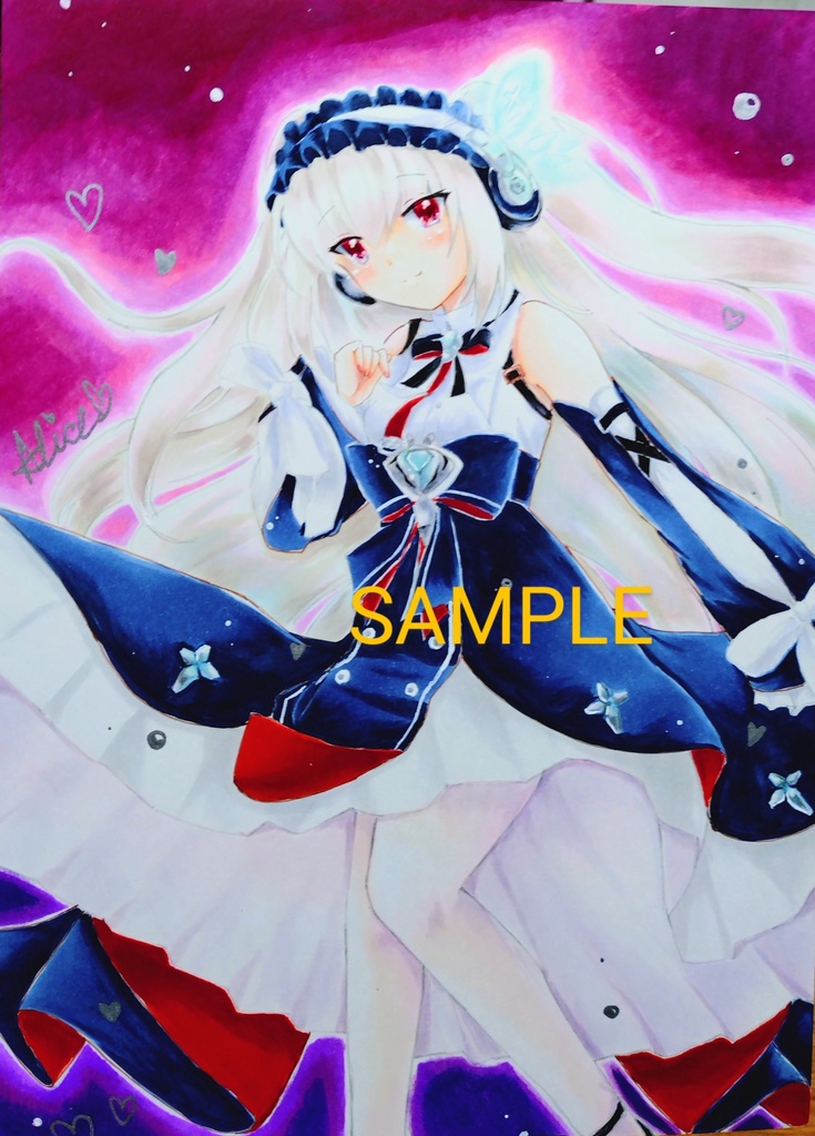 手描きイラスト簡易リクエストオーダー★B5size