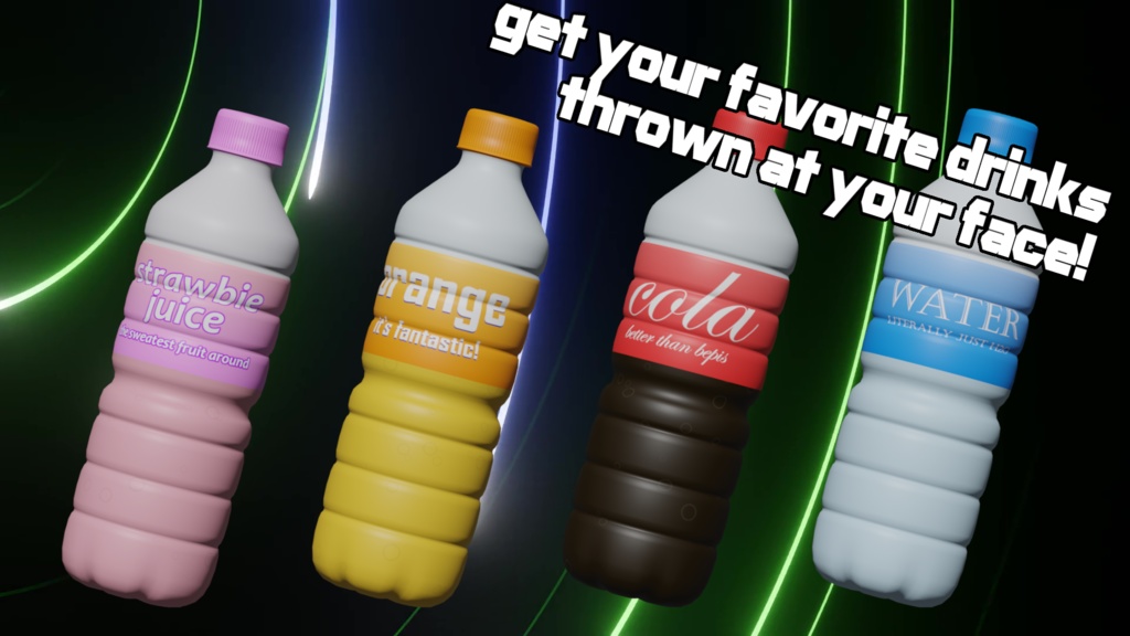 Bottles for Vtubers and VRchat