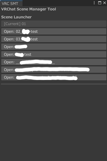 【VRChat】Scene Manager Tool 【Unity】