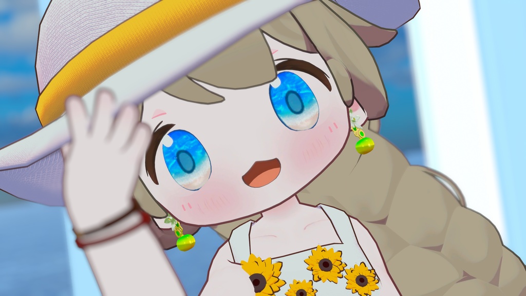 【まめひなた対応】動く!光る!夏海アイテクスチャ