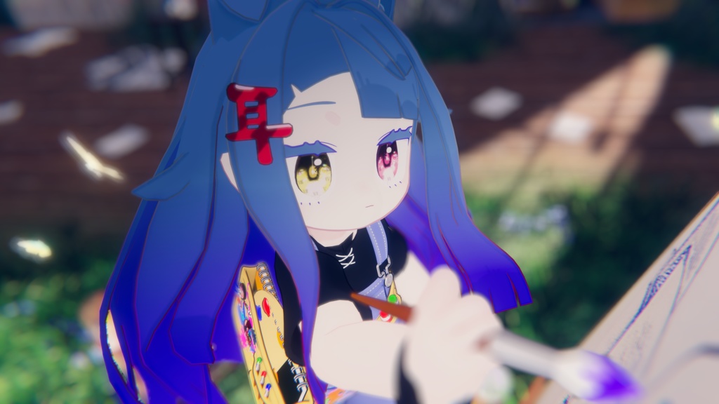 【みみのこ対応】秒針刻むクロックアイ