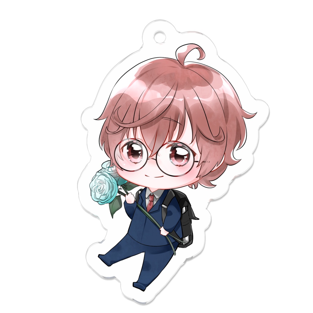 ミニ庵くんアクキー(絵柄3種/50㎜/70㎜/100㎜)