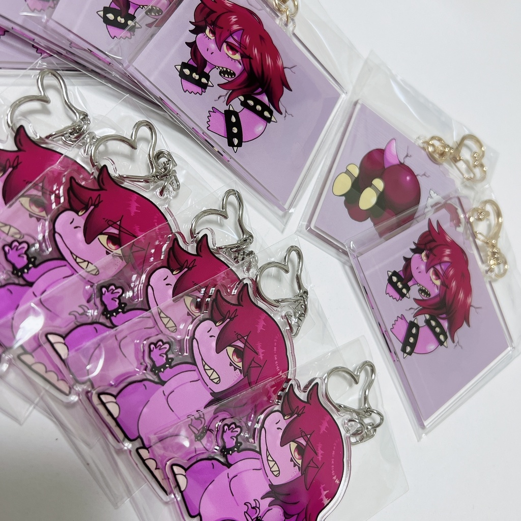 スージィ アクリルキーホルダー 2点セット