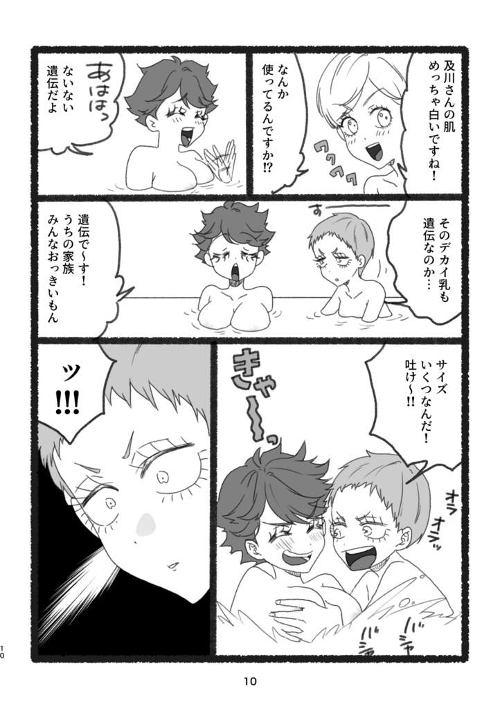 みんなで銭湯に行く話。