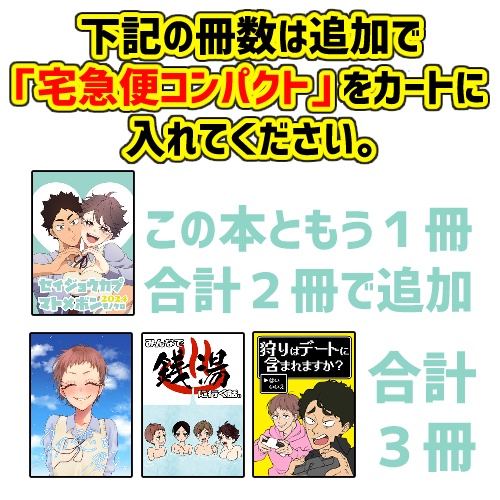【複数購入用】ネコポス→宅急便コンパクト【送料調節】