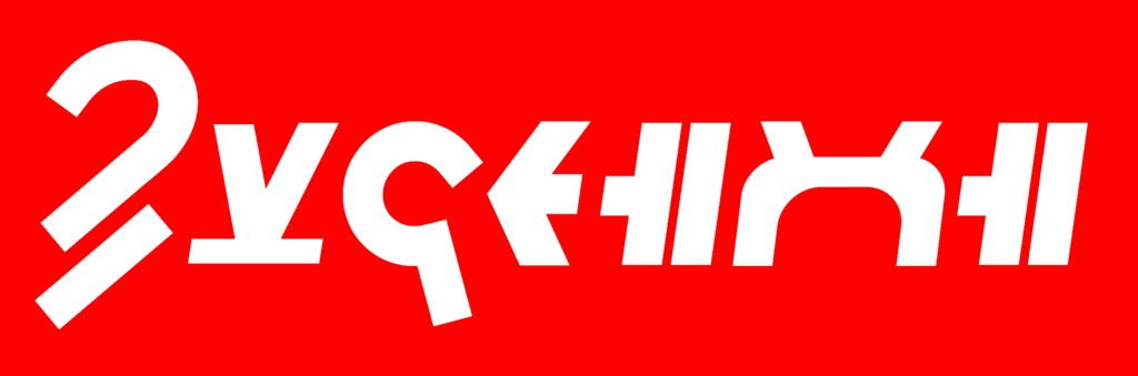 ガラル文字パーカー『Sup○eme』