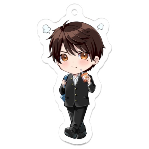 鷹也(笑顔、ぷんぷん)アクリルキーホルダー